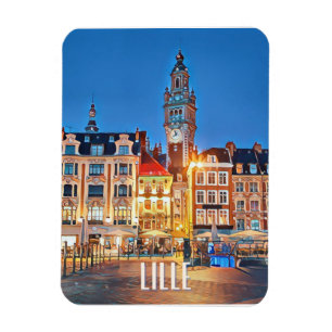 Lille Foto Vintage Magnet