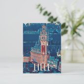 Lille Foto Vintage Postkarte (Stehend Vorderseite)