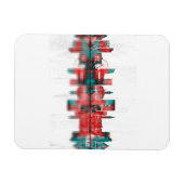 Lille France Skyline Magnet (Horizontal)