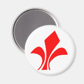 Lille, Frankreich Magnet (Vorderseite/Rückseite)