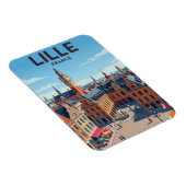 Lille Frankreich Magnet (Rechte Seite)