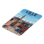 Lille Frankreich Magnet (Linke Seite)