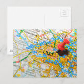 Lille, Frankreich Postkarte (Vorne/Hinten)