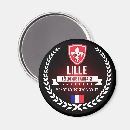 Lille Magnet (Vorderseite/Rückseite)