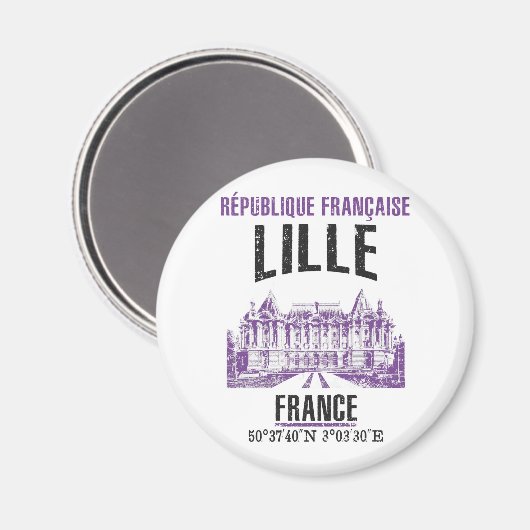 Lille Magnet (Vorderseite/Rückseite)