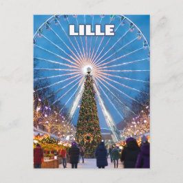 Lille’s Festive Glow: A Magical Christmas Market Postkarte