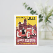 Lille Salon Regional de L'Automobile Postkarte (Stehend Vorderseite)