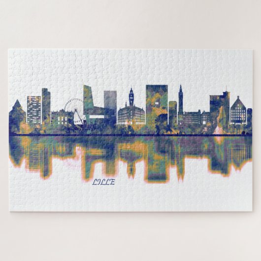 Lille Skyline Puzzle (Horizontal)