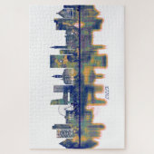 Lille Skyline Puzzle (Vertikal)