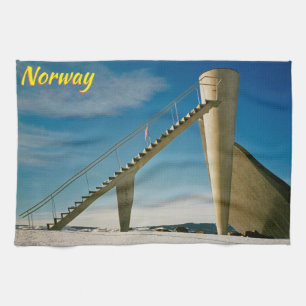 Lillehammer Norwegen Geschirrtuch