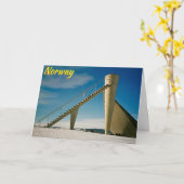 Lillehammer Norwegen Karte (Gelbe Blume)