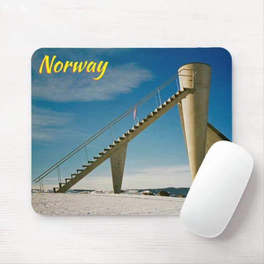Lillehammer Norwegen Mousepad (Mit Mouse)