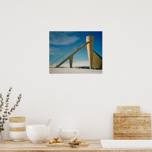 Lillehammer Norwegen Poster (Küche)