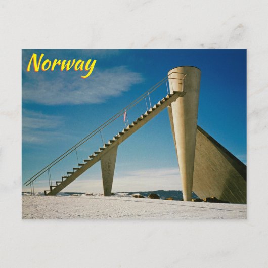 Lillehammer Norwegen Postkarte (Vorderseite)