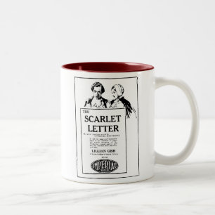 Lillian Gish das SCHARLACHROT des BUCHSTABE-1927 Zweifarbige Tasse