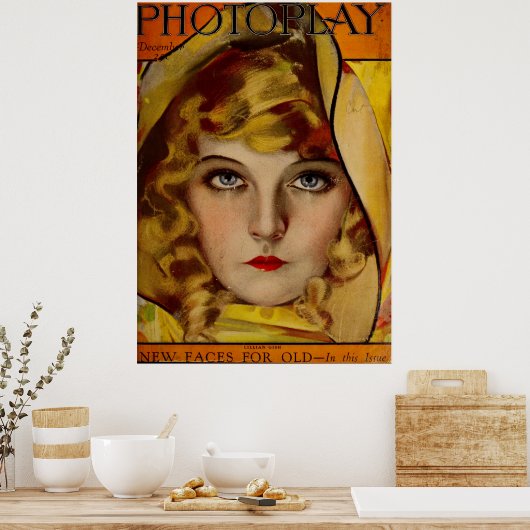 Lillian Gish Decorative Poster (Küche)