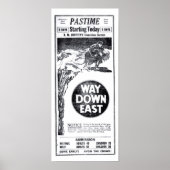 Lillian Gish Richard Barthelmess Stummfilm 1922 Poster (Vorne)