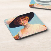 Lillian Russell Getränkeuntersetzer (Linke Seite)