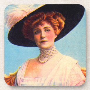 Lillian Russell Getränkeuntersetzer