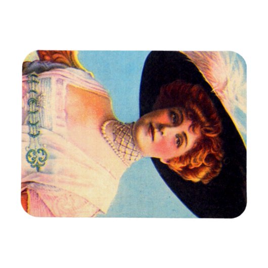 Lillian Russell Magnet (Horizontal)