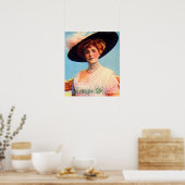 Lillian Russell Poster (Küche)