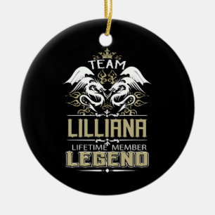 Lilliana Lilliana Drache Lebenslanges Mitglied Leg Keramik Ornament