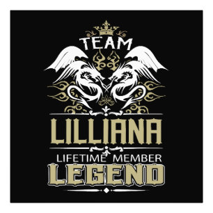 Lilliana Lilliana Dragon Lebenslanges Mitglied Leg Fotodruck