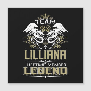 Lilliana Lilliana Dragon Lebenslanges Mitglied Leg Magnetkarte