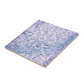 Lillians Baby Blue Snowflake Sangria Tile Fliese (Seite)
