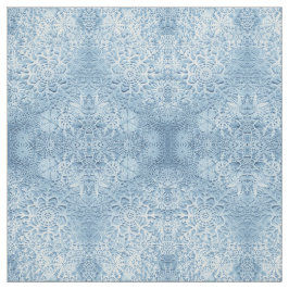 Lillians Baby Blue Snowflakes Stoff