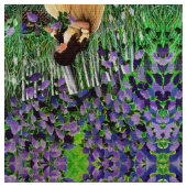Lillians Lilacs Stoff (Nahaufnahme)