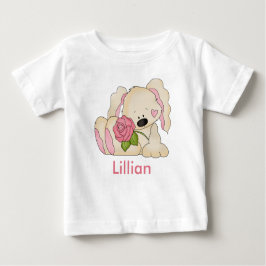 Lillians Personalisierter Bunny Baby T-shirt