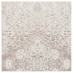 Lillians Vanille-Creme-Schneeflocken Stoff