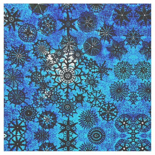 Lillians Wasserschneeflocke Stoff (Nahaufnahme)