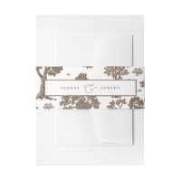 LILLIE Elegant Mocha Brown Wedding
