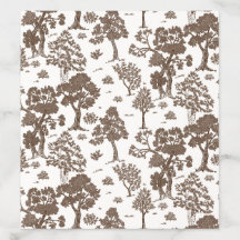 LILLIE Eleganza Brown Floral Wedding Einladung