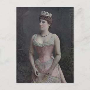 Lillie Langtry, Edwardian Actress and Beauty Postkarte