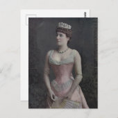 Lillie Langtry, Edwardian Actress and Beauty Postkarte (Vorne/Hinten)