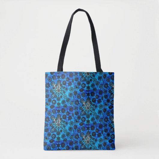 Lilliens Blue-Snowflake-Tasche Tasche (Vorderseite)