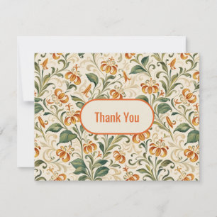 Lillies Abschieds-Dankeskarten Dankeskarte