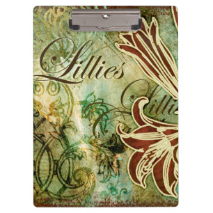 Lillies Klemmbrett