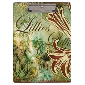 Lillies Klemmbrett