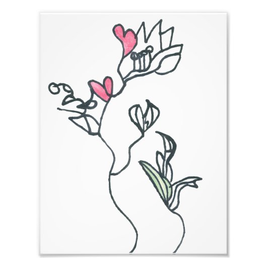 Lillies of my Heart Fotodruck (Vorne)