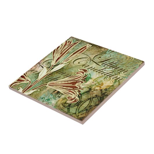 Lillium Candidum Fliese (Seite)