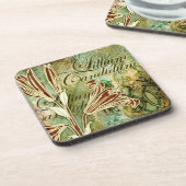 Lillium Candidum Getränkeuntersetzer (Linke Seite)