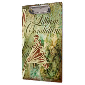 Lillium Candidum Klemmbrett (Links)