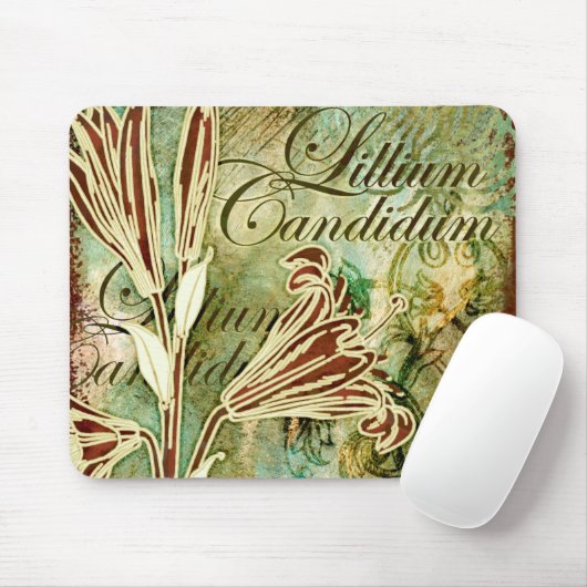 Lillium Candidum Mousepad (Mit Mouse)