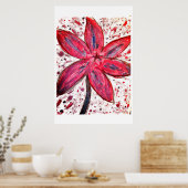 Lillium Orientale Poster (Küche)
