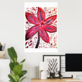 Lillium Orientale Poster (Heimbüro)