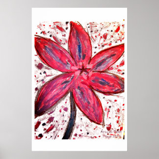 Lillium Orientale Poster